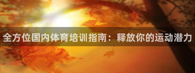 耀世平台开户：全方位国内体育培训指南：释放你的运动潜
