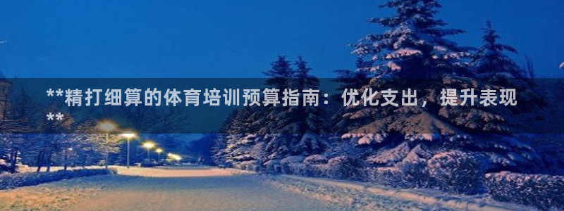 耀世平台木 5o69I7：**精打细算的体育培训预算