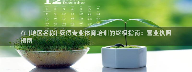 耀世圣主：在 [地区名称] 获得专业体育培训的终极指