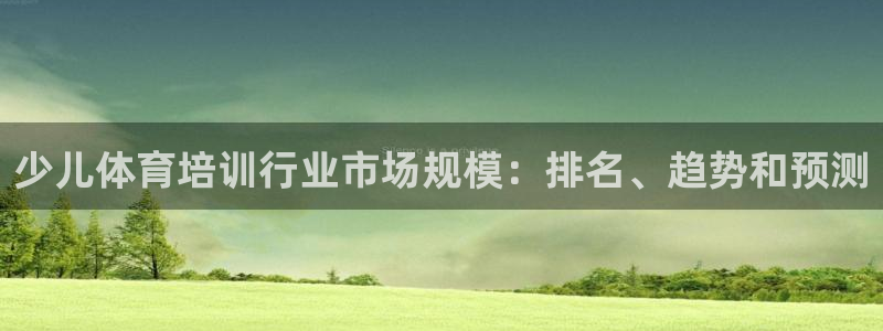 耀世天下怎么接：少儿体育培训行业市场规模：排名、趋势