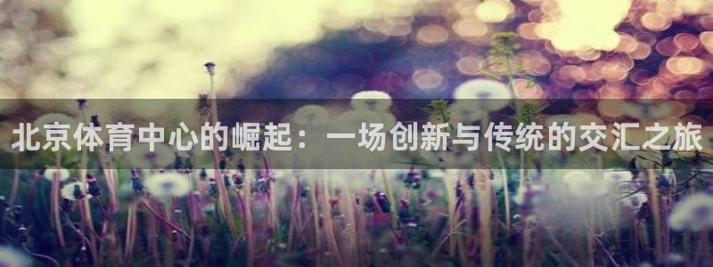 耀世娱乐登录注册教程：北京体育中心的崛起：一场创新与传统的交